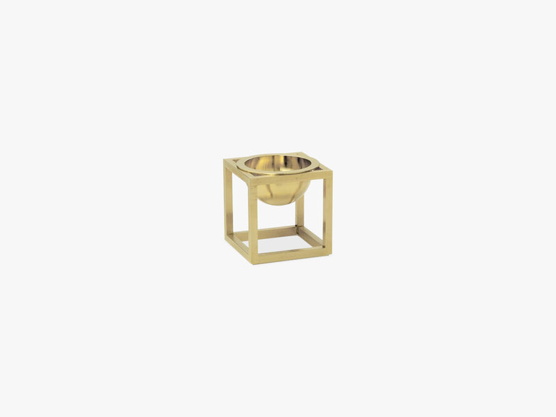 Kubus Bowl mini, brass