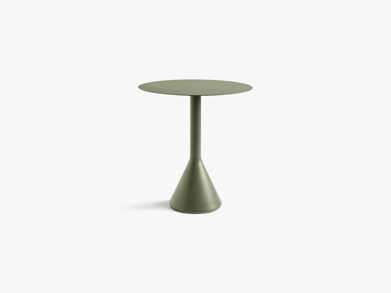 Palissade Cone Table - Round Small, Olive