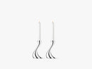 Cobra Candleholder Small, 2 Pcs