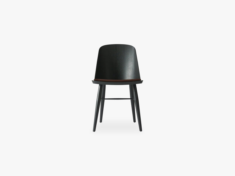 Synnes Dining Chair, Black Base/Colline 568