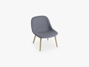 Fiber Lounge Chair - Wood Base, Divina 154