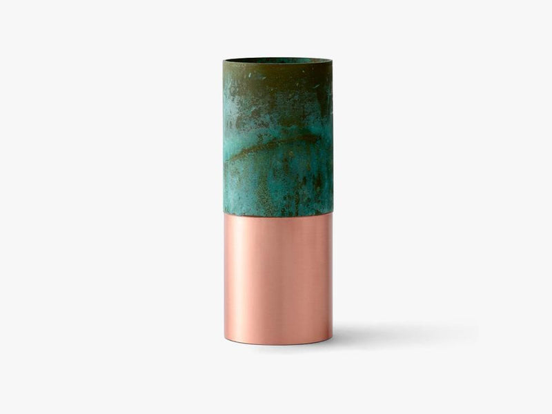 True Colour Vase LP3, Green copper