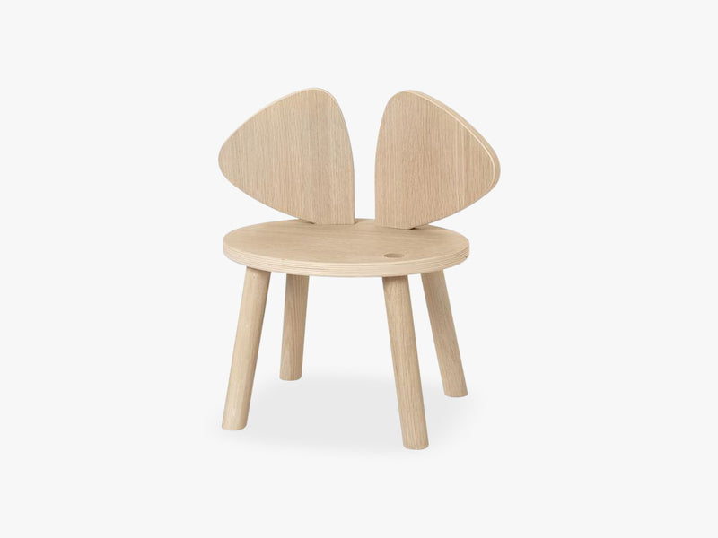 MOUSE CHAIR, OAK VENEER