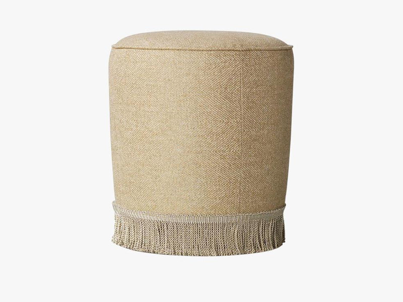 Pouffe with Fringes, lille (Chianti 03)