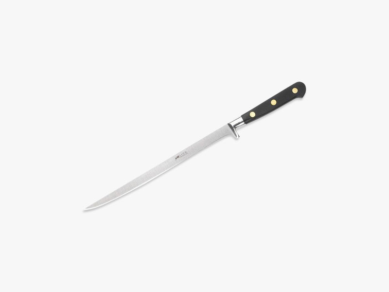 Ideal fiskekniv stål/sort fleksibel L20cm