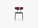 Herman Chair Upholstered, Red Brown/Warm Grey