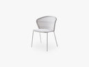 Lean Stol - Stabelbar, White Grey