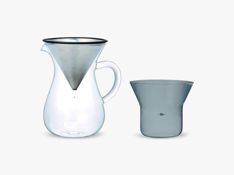 SCS-02-CC-ST coffee carafe set, 300ml stainless steel