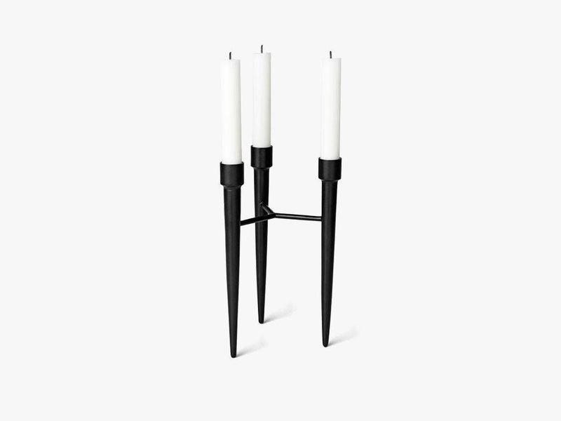 Spike Candleholder, Black