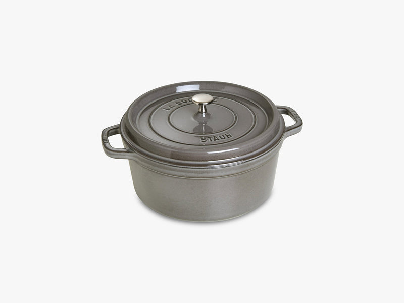 Cocotte 28 cm Rund, Grå