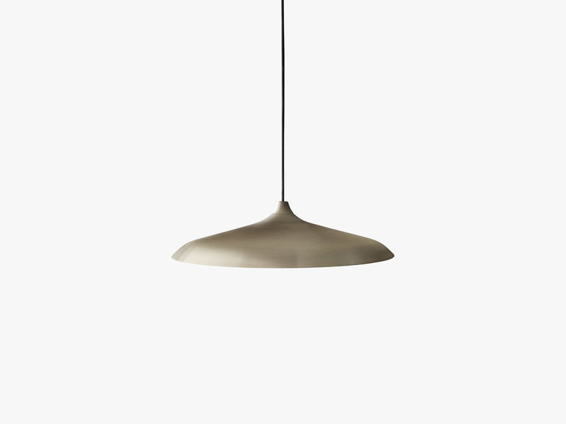 Circular Lamp, Brushed Bronze