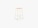 Adam Stool H65, Natural Leather / Sand