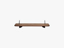 AEDES shelf walnut/black, small