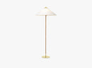 9602 Floor Lamp - Brass base, Canvas shade