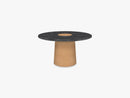 Sintra Dining Table Ø135, Black Marble