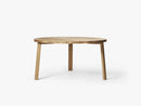 Ease Dining Table Ø140, H73 Oak Natural