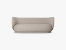 Rico 3-Seater Sofa - Boucle, Sand
