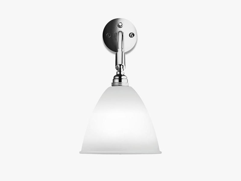 Bestlite BL7 Wall Lamp - Ø16 - Crome Base, Bone China