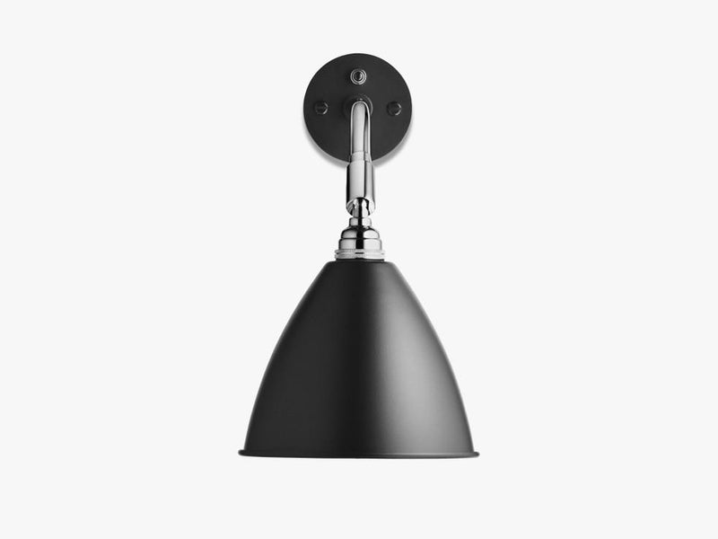 Bestlite BL7 Wall Lamp - Ø16 - Crome Base, Black