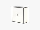 Frame 42 INCL door, 21x42x42, white stained ash