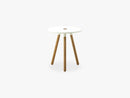 Area Taburet, Teak, White