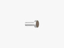 Hook - Steel - Marble, Small - Brown Marble