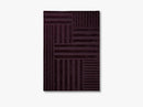 CONTRA rug - 170x240, bordeaux