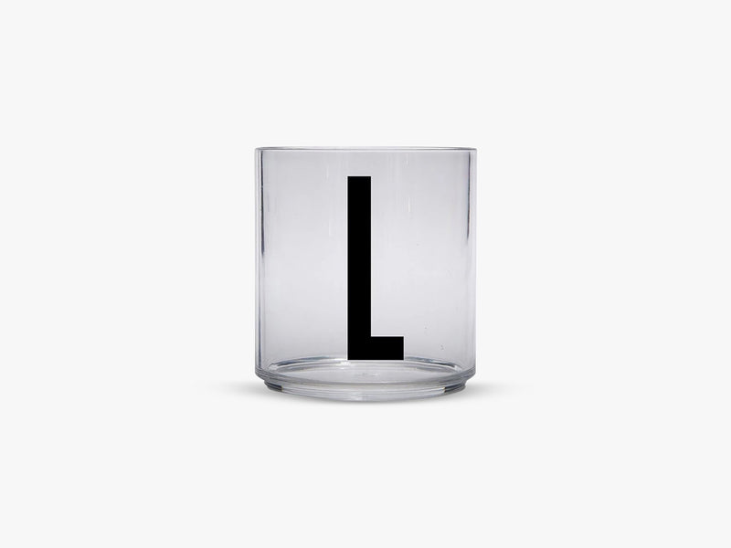 Kids personal drinking glas A-Z, L