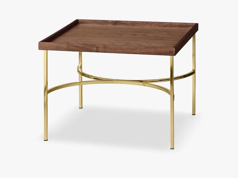 UNITY table, walnut/gold