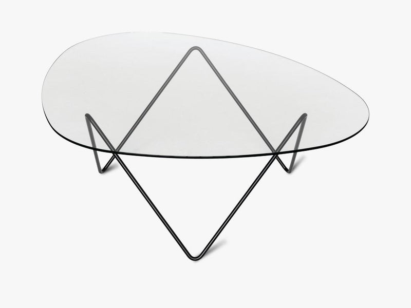 Pedrera Coffee Table, Black Base