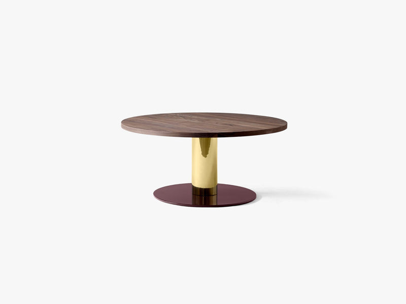 Mezcla - JH20, Brass/Walnut - Lounge table