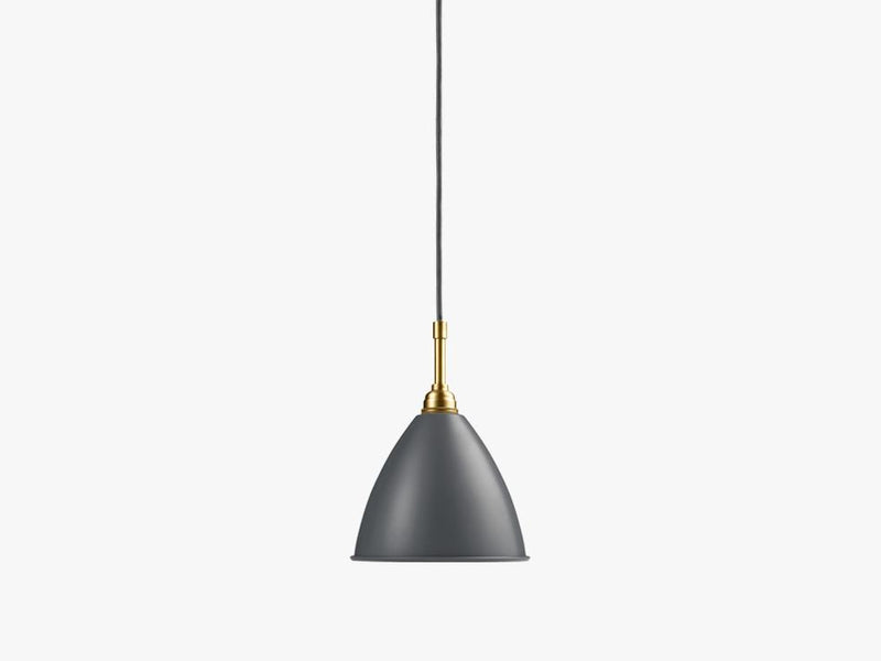 Bestlite BL9 Pendant, Brass Base, Grey