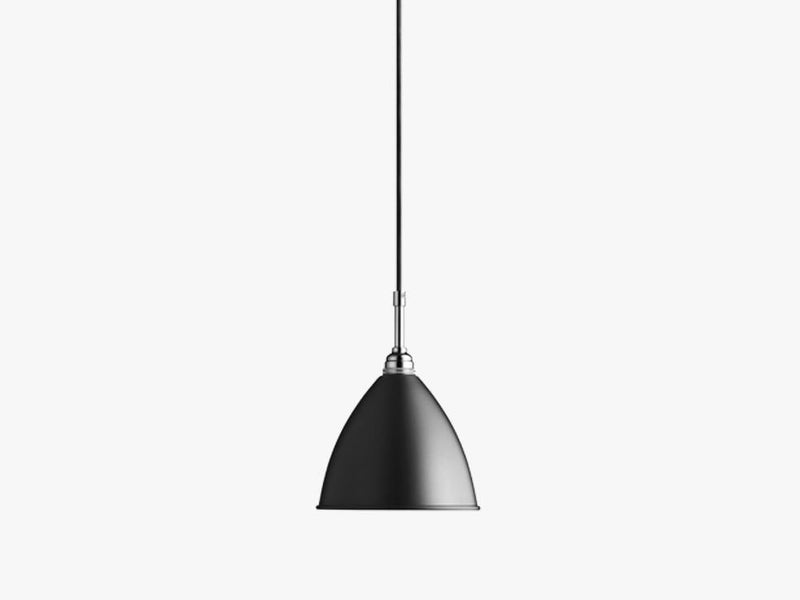 Bestlite BL9 Pendant, Crome Base, Black