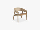 Cover Lounge Chair, Cognac leather/Oak