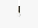 Socket Pendant - High, Black Brass