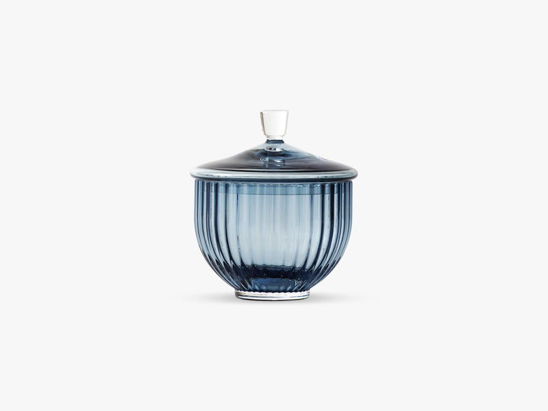 Lyngby Bonbonniere, midnight blue glas