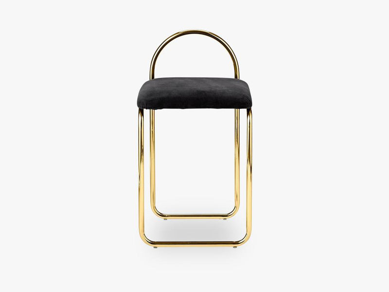 ANGUI chair, black/gold