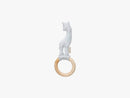 Rattle Giraffe, Light Grey