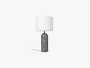 Gravity Floor Lamp - XL Low - Grey Marble base, White