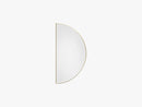 UNITY mirror 1/2 circle gold, one size