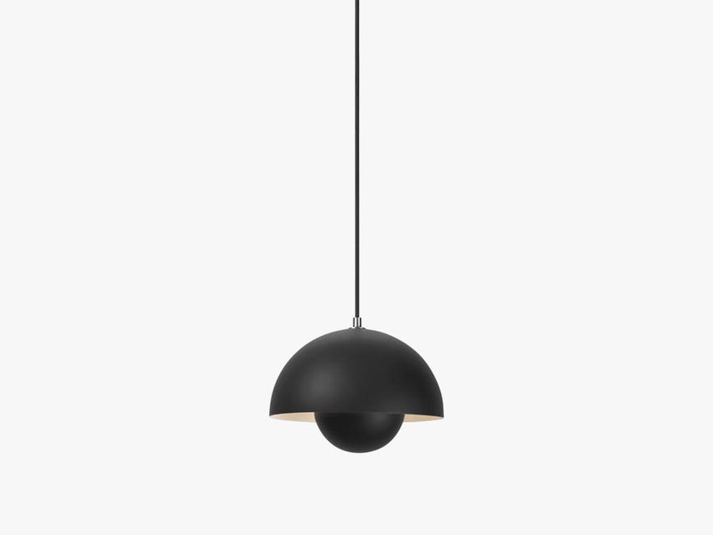 Flowerpot Pendant - VP1, Matt Black