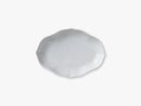 Hvid Halvblonde Asiet, Aflang, 22 Cm