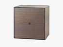 Frame 49 INCL door and shelf, 42x49x49, smoked oak