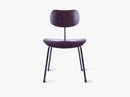 SE68, Aubergine seat and back with Black base