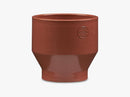 Edge Pot, Ø18x18, Burned Red (Indoor)