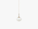 Opal Lampe, hvid