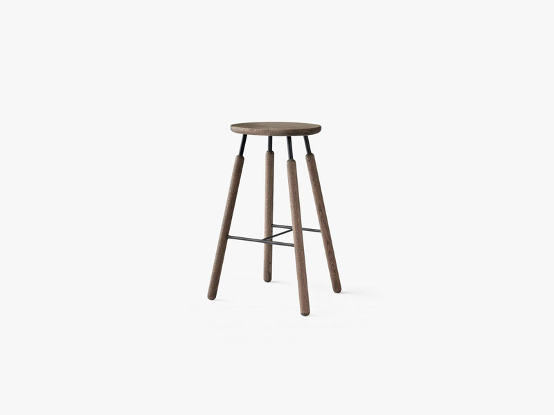 Bar stool - NA8 - Smoked oiled oak