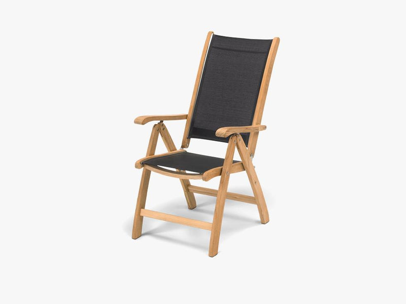 Columbus Chair, Black SunTexture