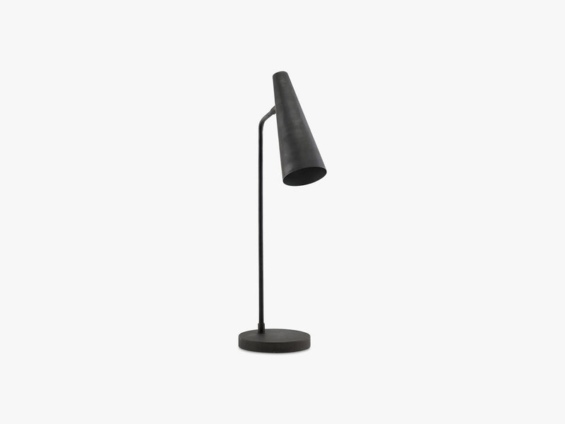 Bordlampe Precise, Mat sort