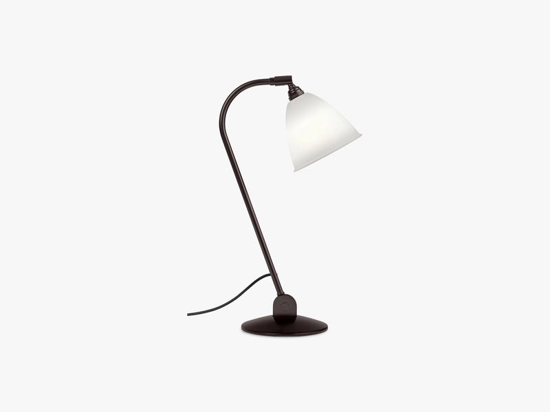 BL2 Table Lamp - Ø16 Black Brass, Bone China